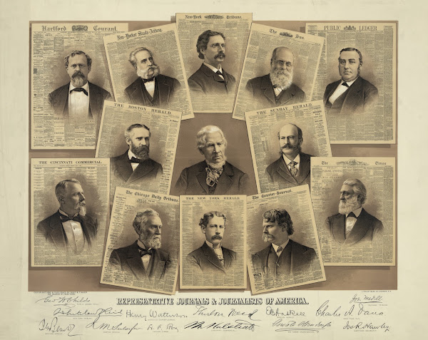 Representative Journals  Journalists Of America 1882