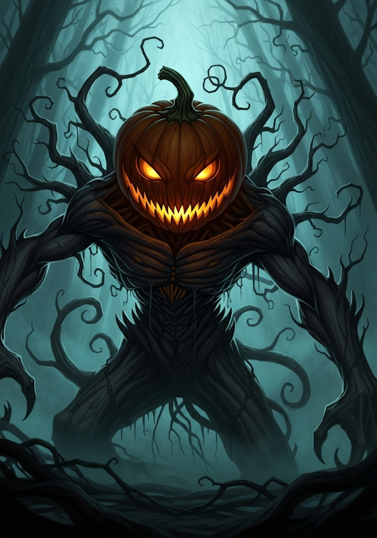 Pumpkin Tree Monster