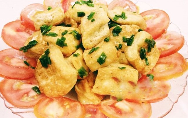 Đậu Hũ Chiên Tẩm Hành