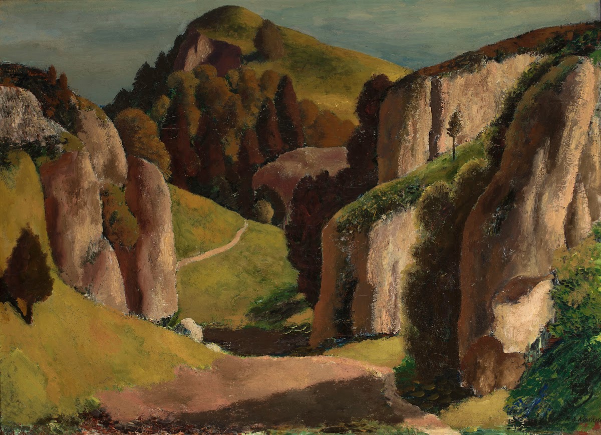 Landscape from Ojców II 1927
