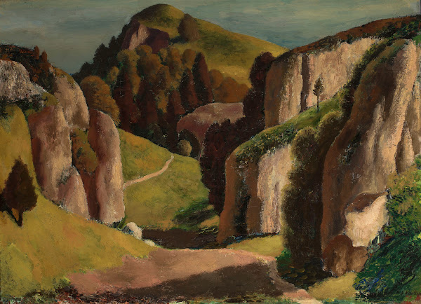 Landscape from Ojców II 1927