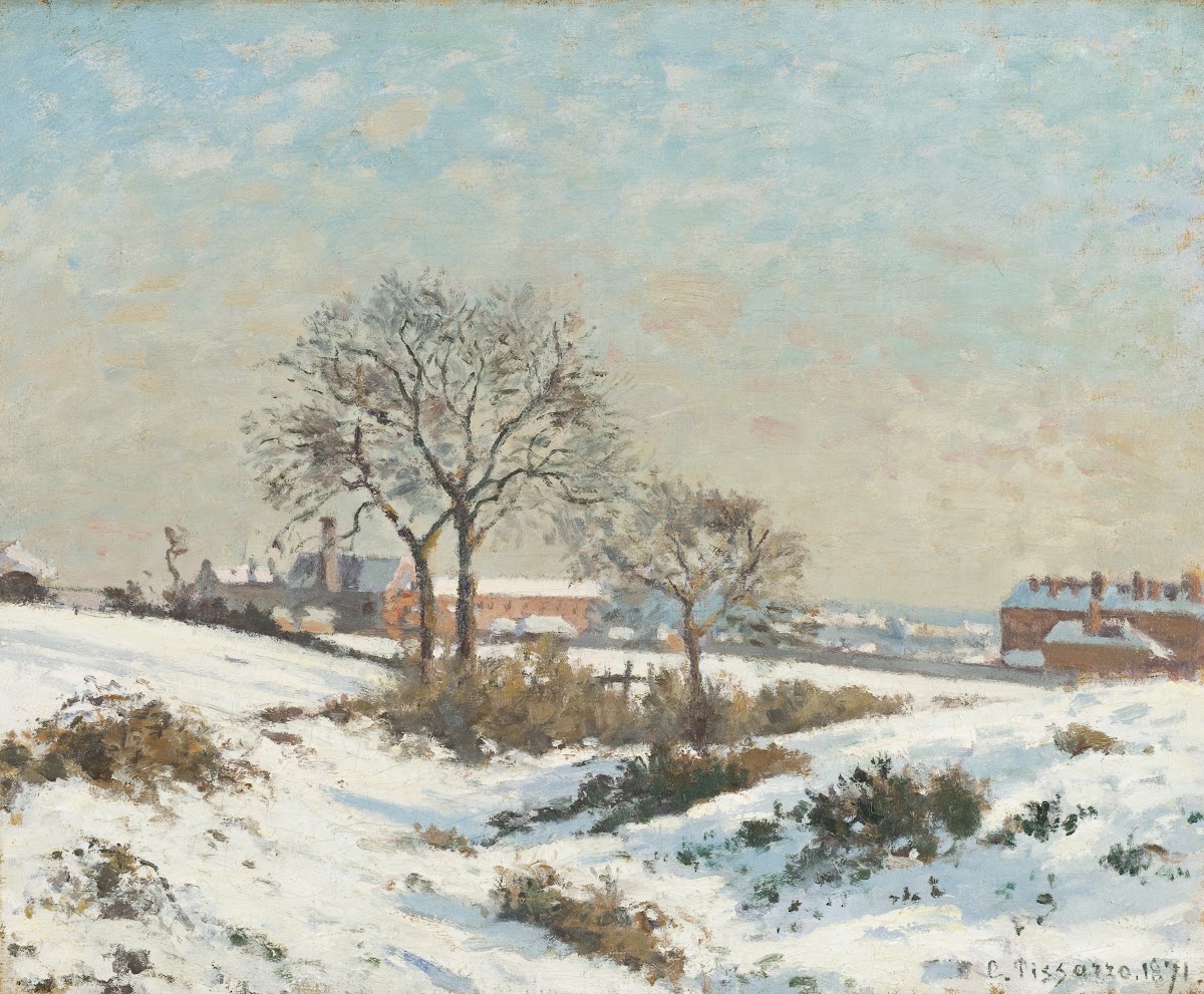 Snowy Landscape at South Norwood 1871