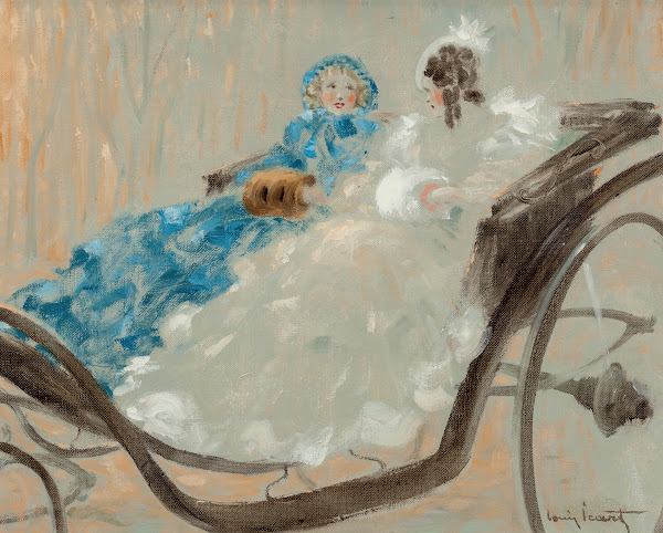 En calèche à Versailles
