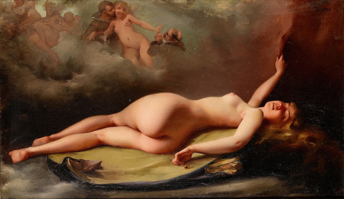 Reclining nude 1879