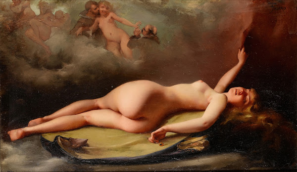 Reclining nude 1879
