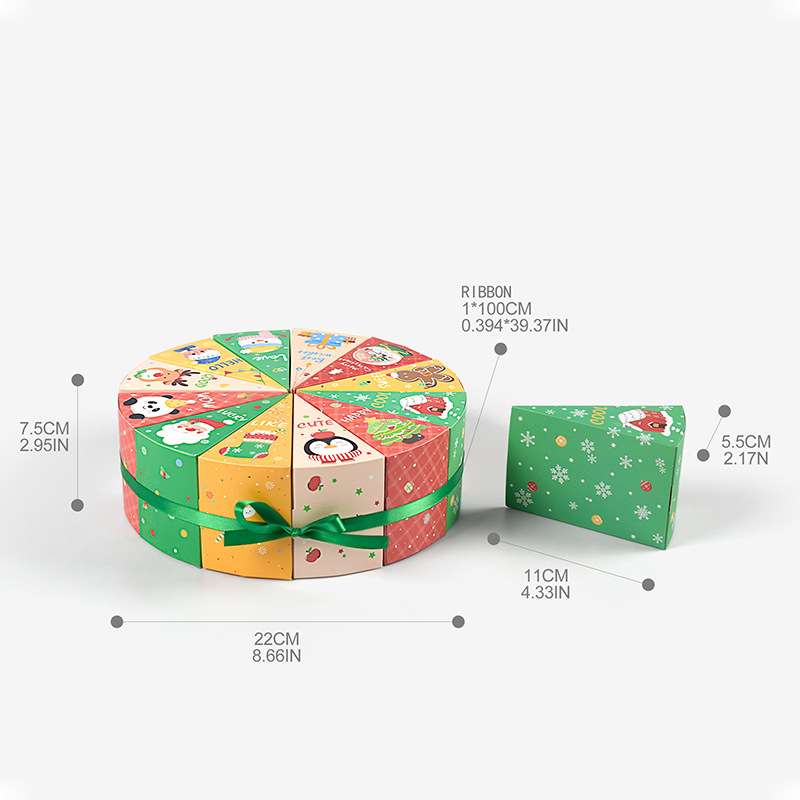 Christmas gift boxes for Advent calendar