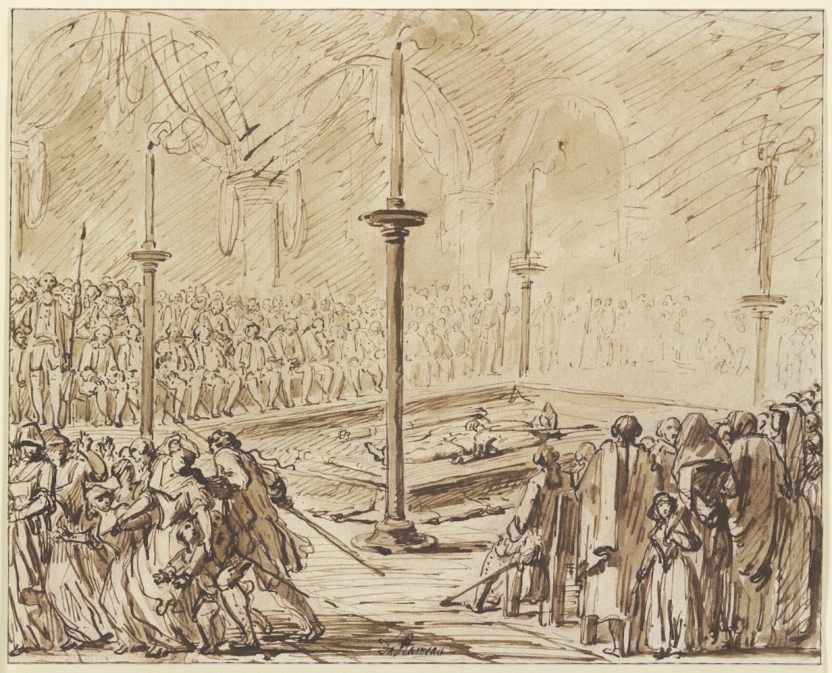 Ausstellung Der Leiche Eines FranzöSischen Revolutionshelden