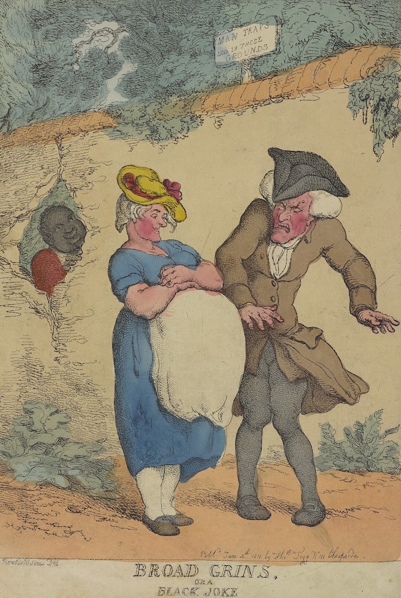 Broad grins or a black joke 1812