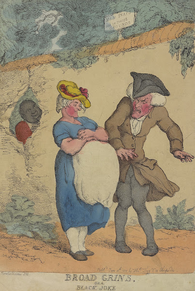 Broad grins or a black joke 1812