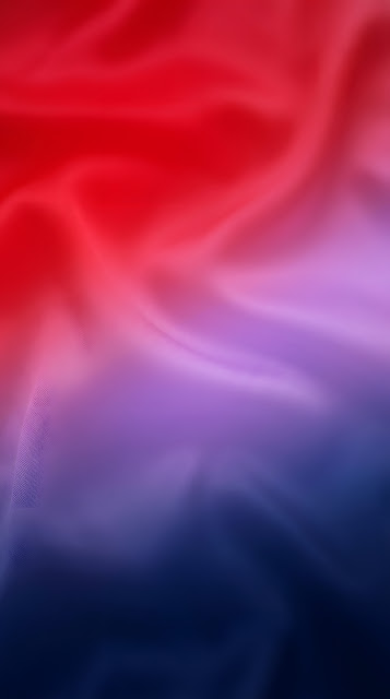 Abstract Vertical Soft Blur Gradient Red and Deep Blue - Free mobile Wallpaper