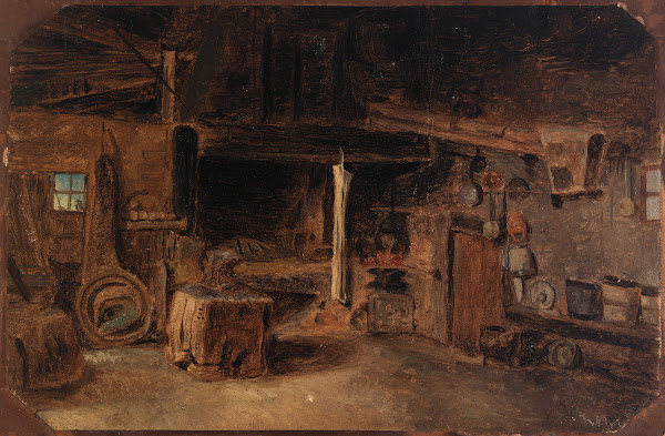 Interior of a Smithy