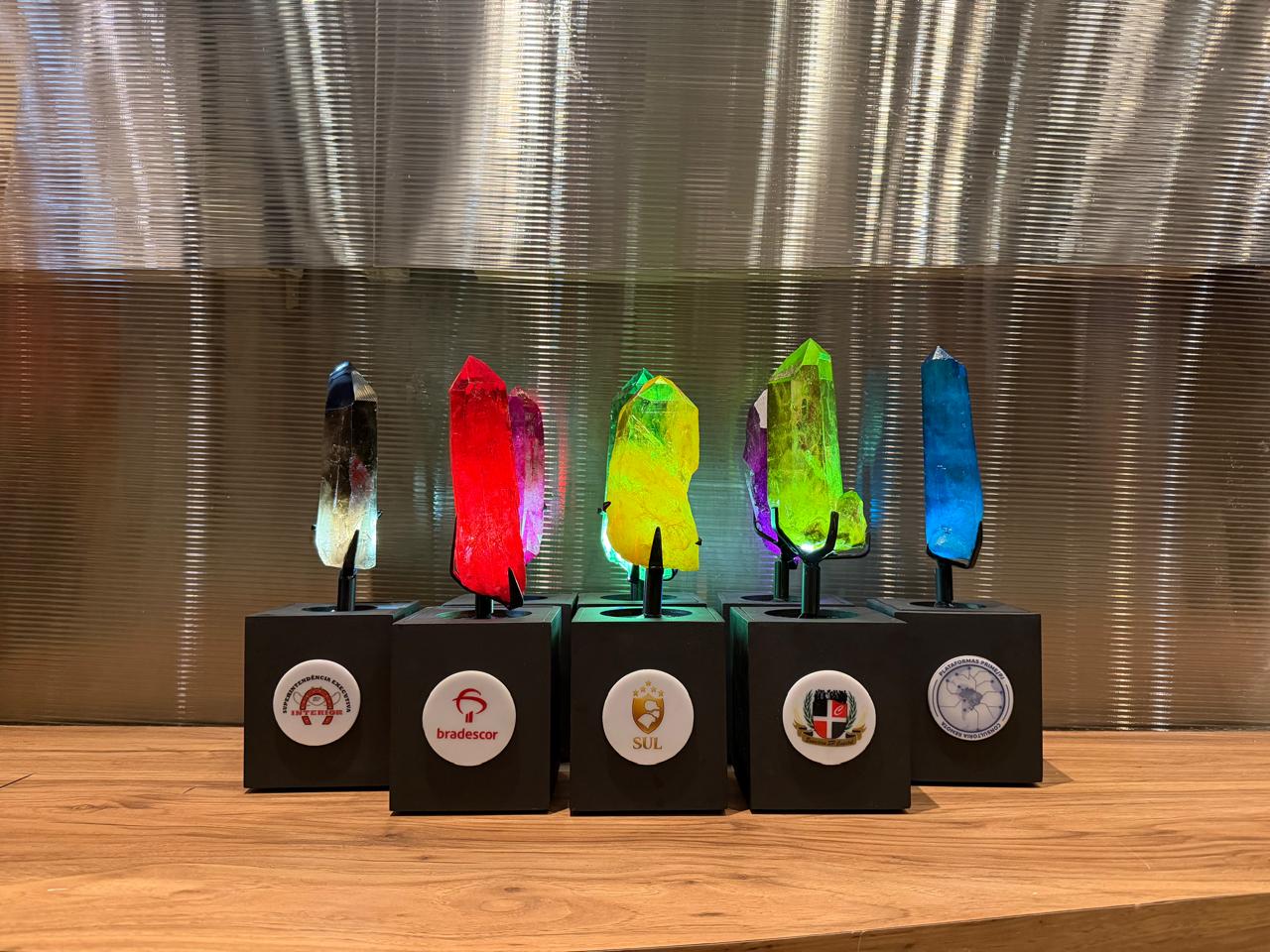 Bradesco — Troféu de Cristal Iluminado: vista 106 do projeto