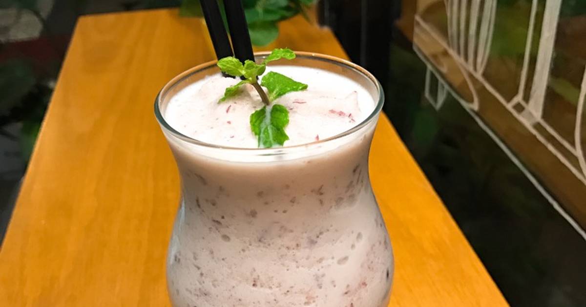 Sinh tố đậu đỏ