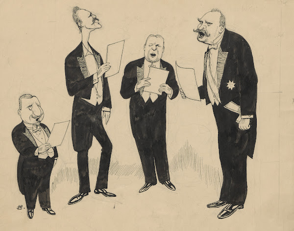 Satirical Drawing 20th century