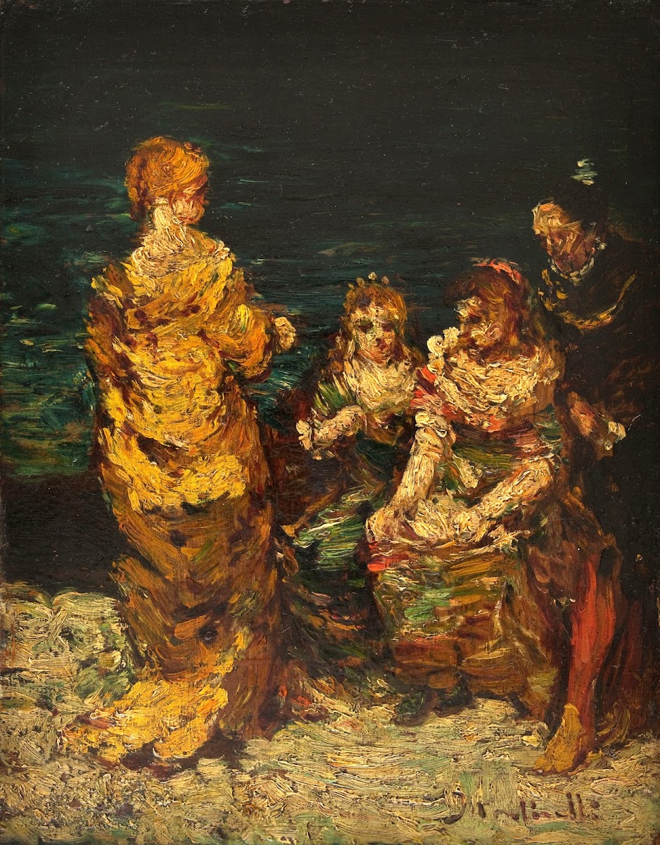 La conversation interrompue 19th Century