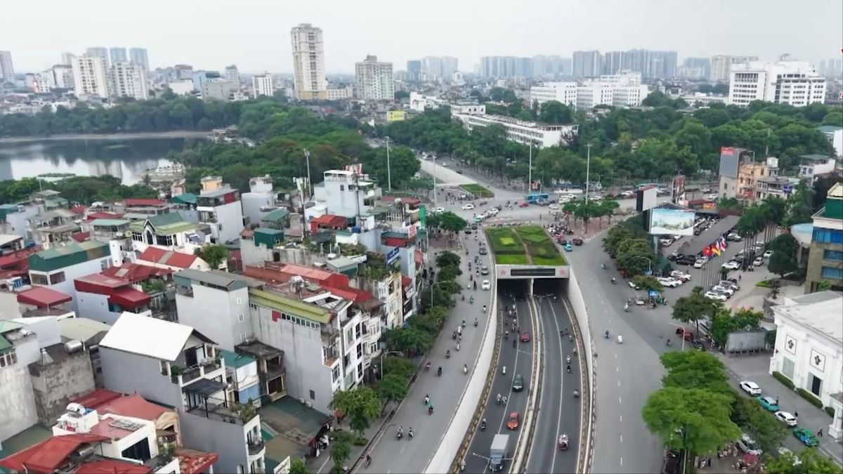 Hầm chui Kim Liên phát huy hiệu quả giảm ùn tắc - Đài Phát thanh và truyền hình Hà Nội
