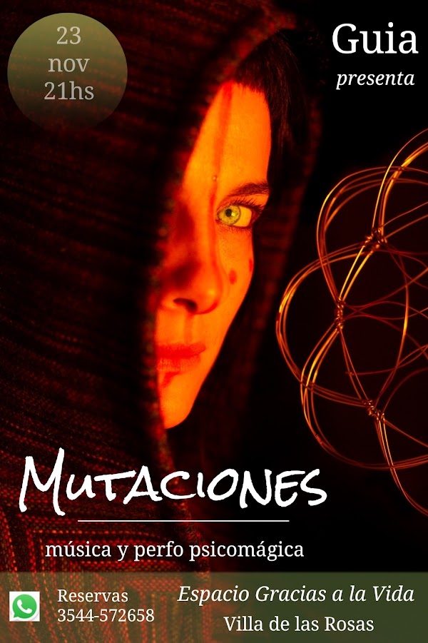 MUTACIONES, música y perfo psicomágica