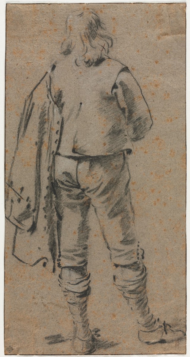 A Man Standing Seen from the Back c 1630