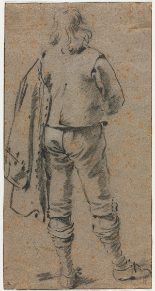 A Man Standing Seen from the Back c 1630