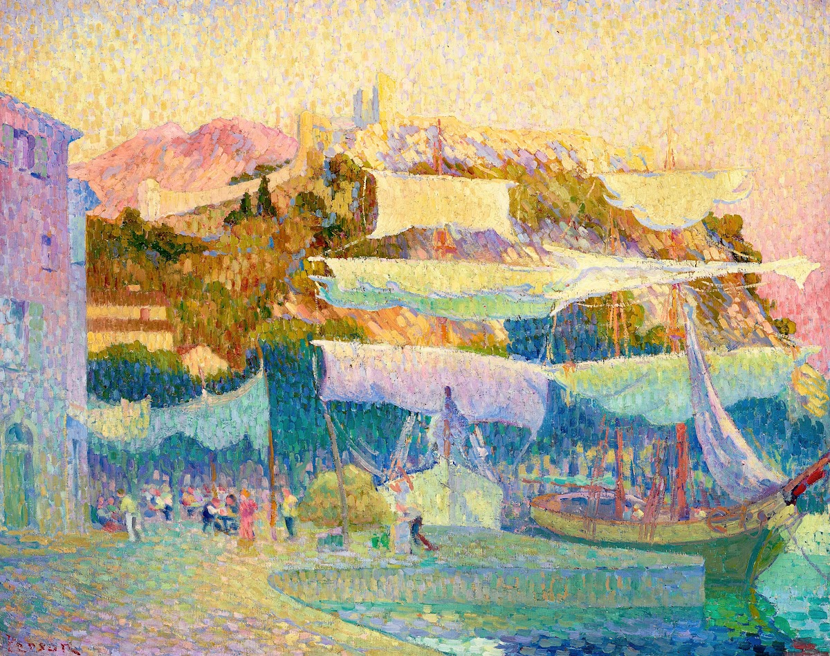 Voiles au sec Cassis circa 1909 1913