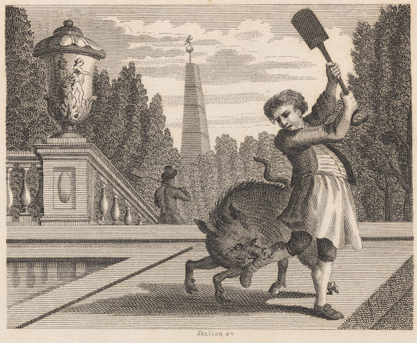 Fable XLVIII The Gardener and the Hog 1793