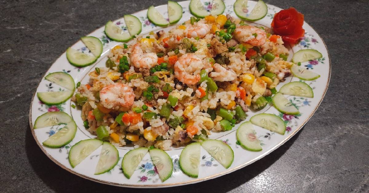 Cơm chiên hải sản