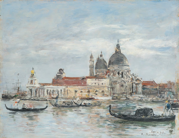 Venise La Salute La Douane 1895
