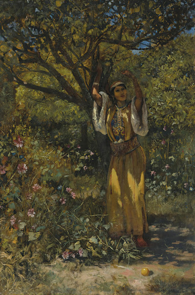 In the garden 1876
