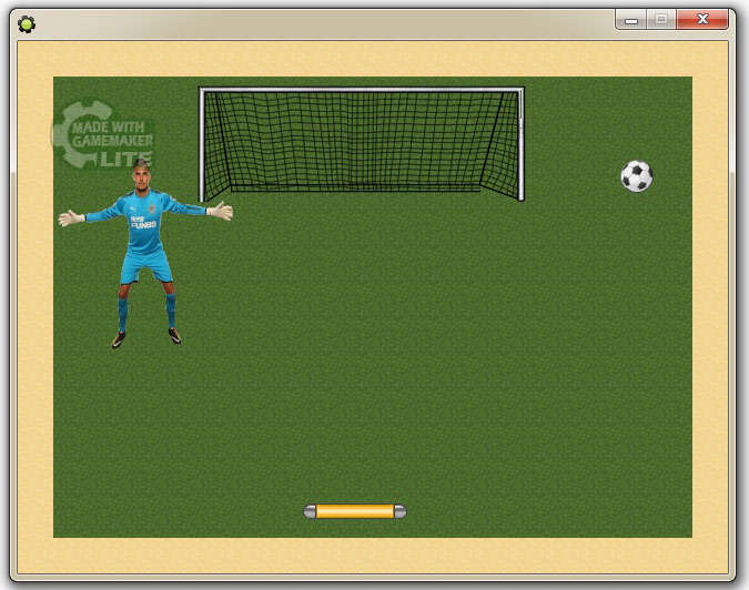 Football Kick Goal Keeper