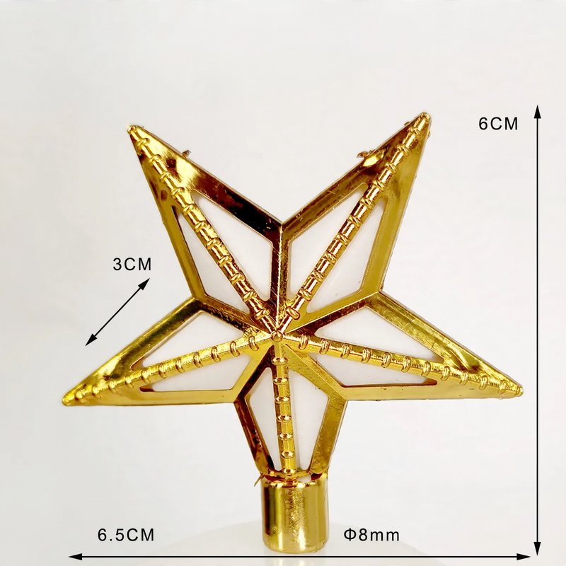 Dekorative LED-Lichterketten-Aufsätze für den Weihnachtsbaum