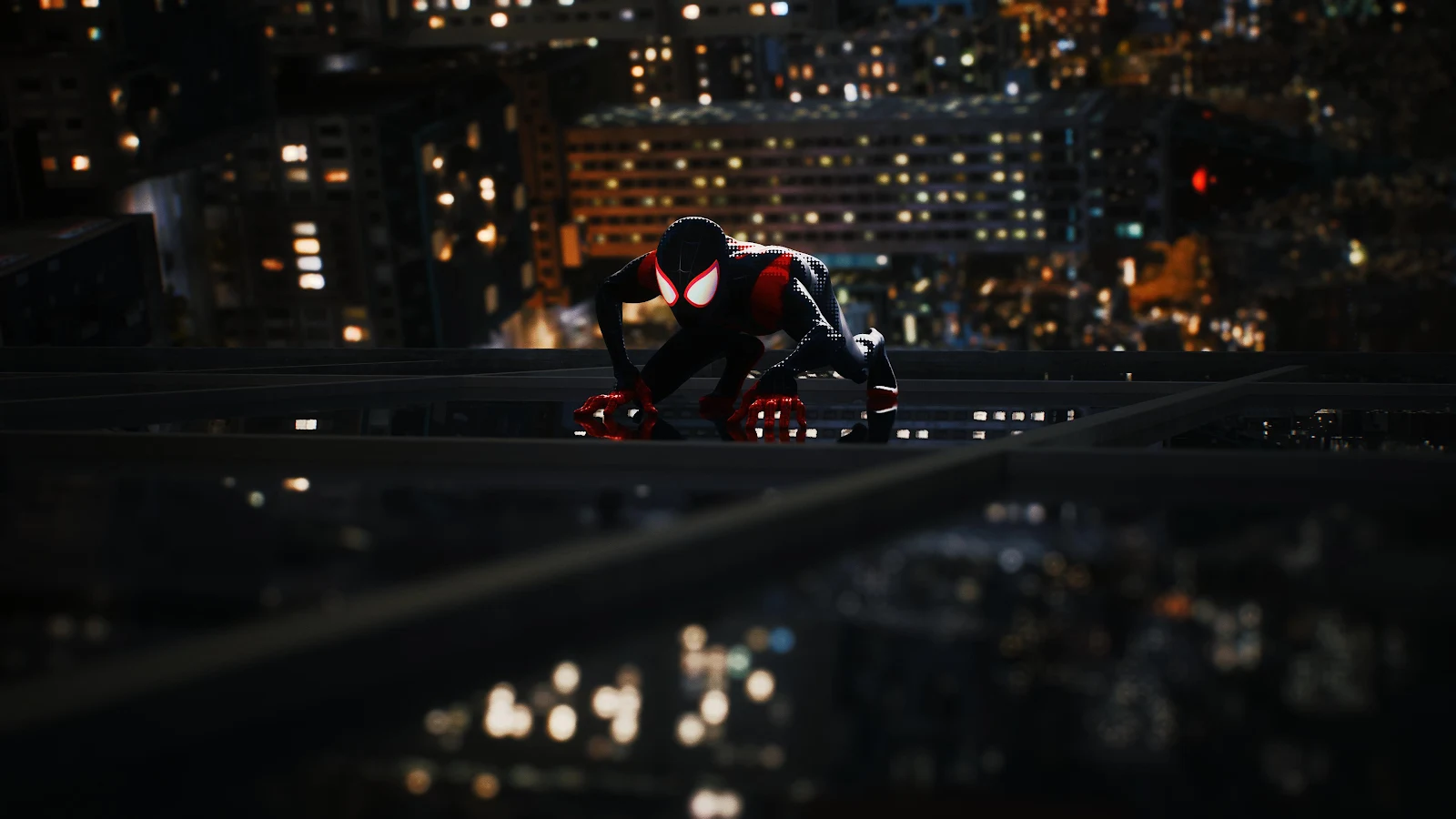 Miles Morales Spider-Man - Digital Animation Art 4K Wallpaper (3840x2160)