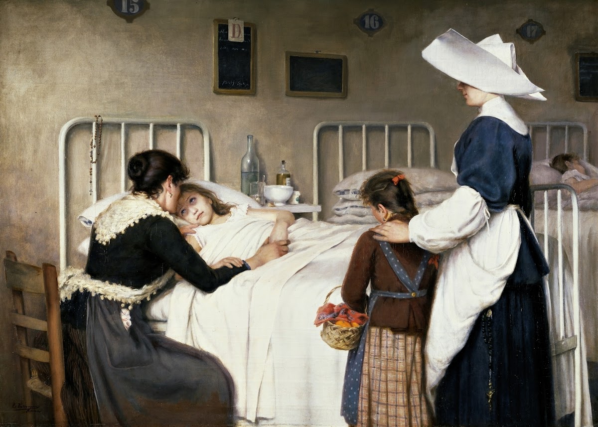 La Visita De La Madre Al Hospital 1892