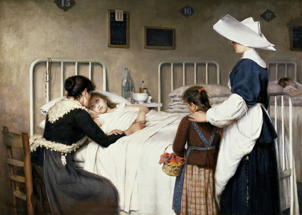 La Visita De La Madre Al Hospital 1892
