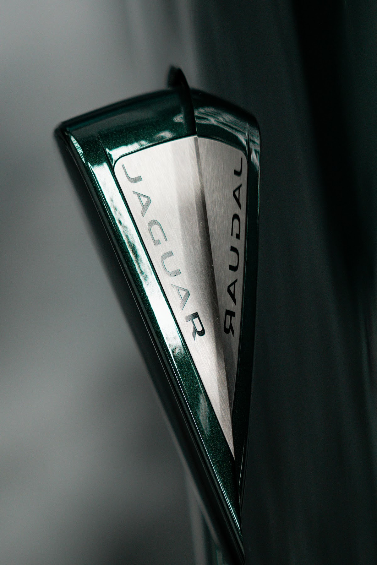 Jaguar F-Type side vent JAGUAR badge detail at ZAutoCare