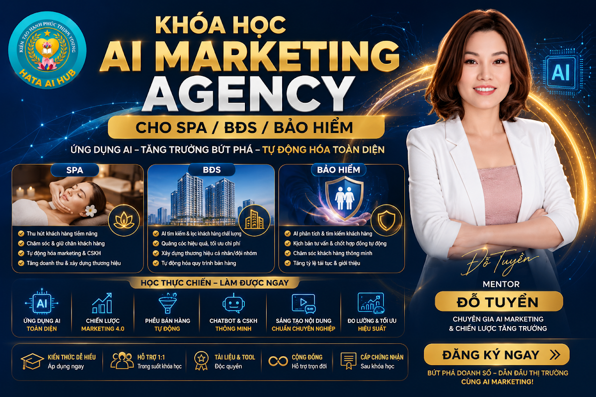 AI Agency cho Spa / BĐS / Bảo hiểm