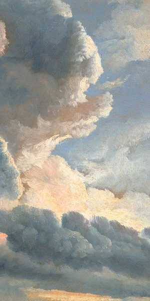 Clouds, Painting, Sky, Atmospheric iPhone Wallpaper Background