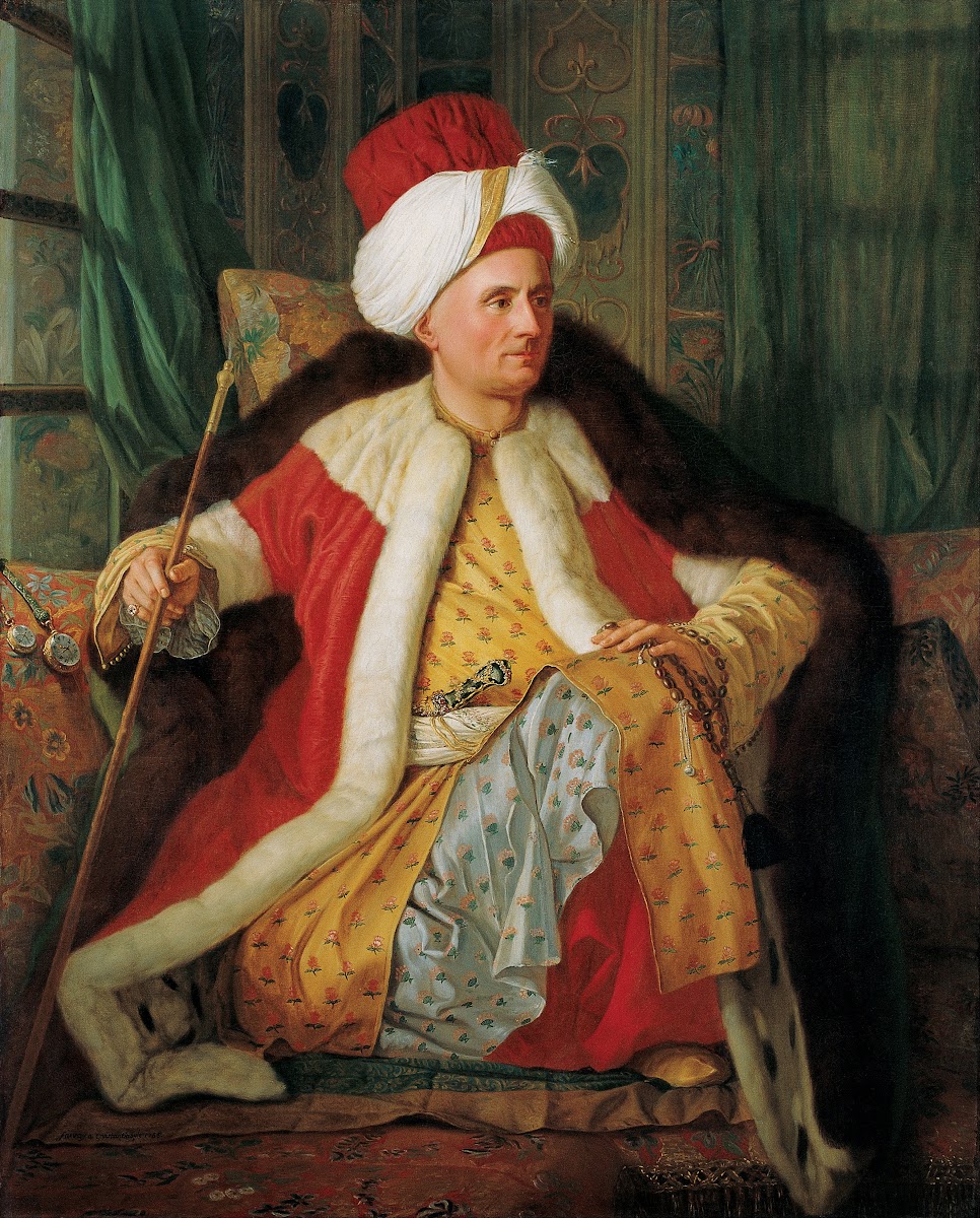 Portrait Of Charles Gravier Count Of Vergennes And French Ambassador In Turkish