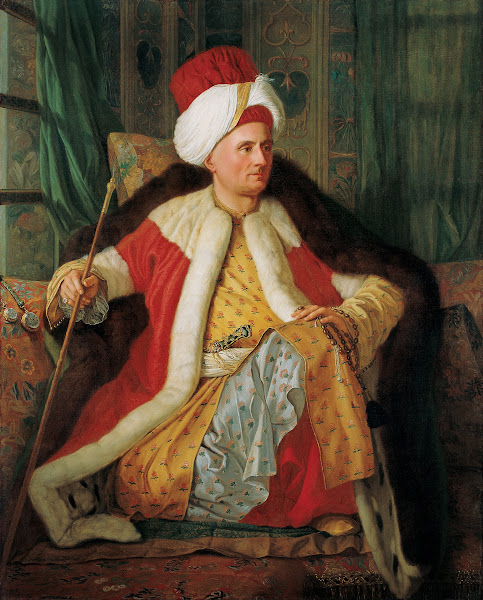 Portrait Of Charles Gravier Count Of Vergennes And French Ambassador In Turkish