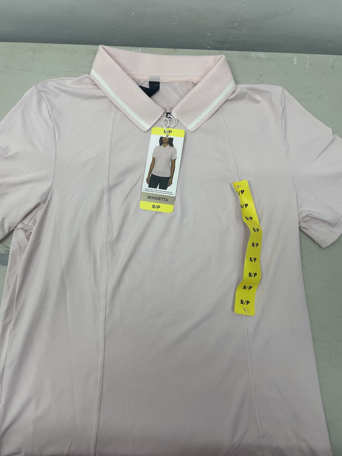 Mondetta W Polo Shirt Active Pink S #2075