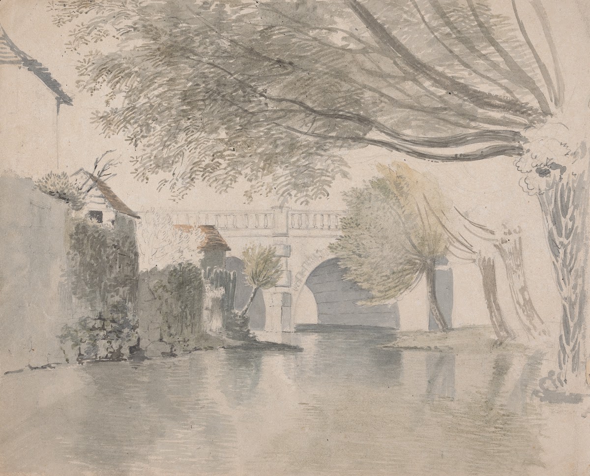 Magdalen Bridge Near Oxford
