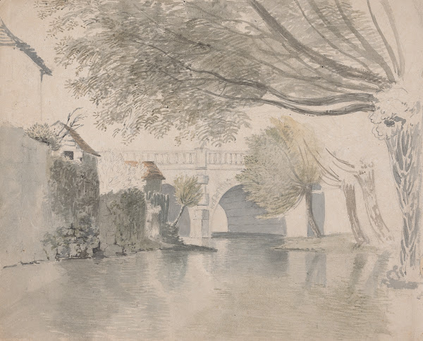 Magdalen Bridge Near Oxford