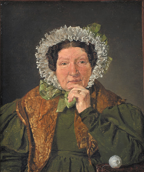 Portrait of the Artists Mother Cecilia Margrethe Købke née Petersen 1836