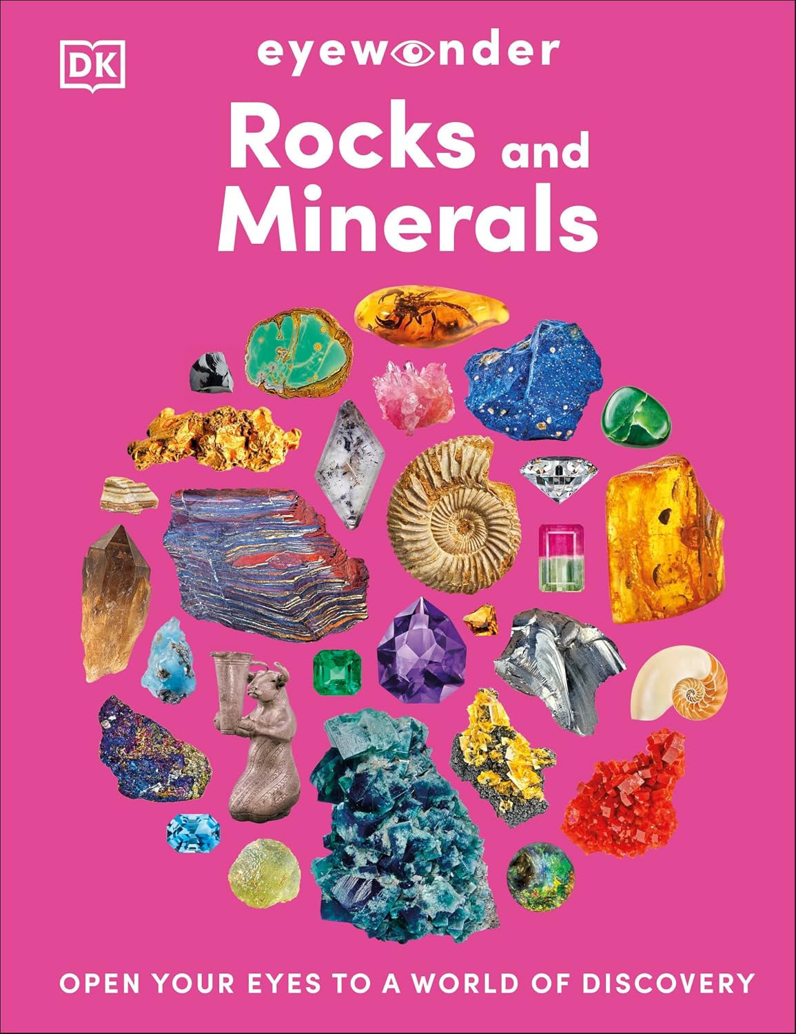 Eyewonder Rocks and Minerals book cover