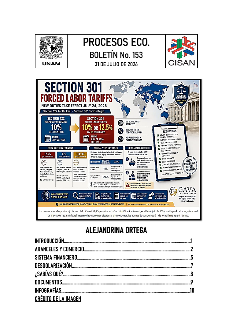 Portada del boletín