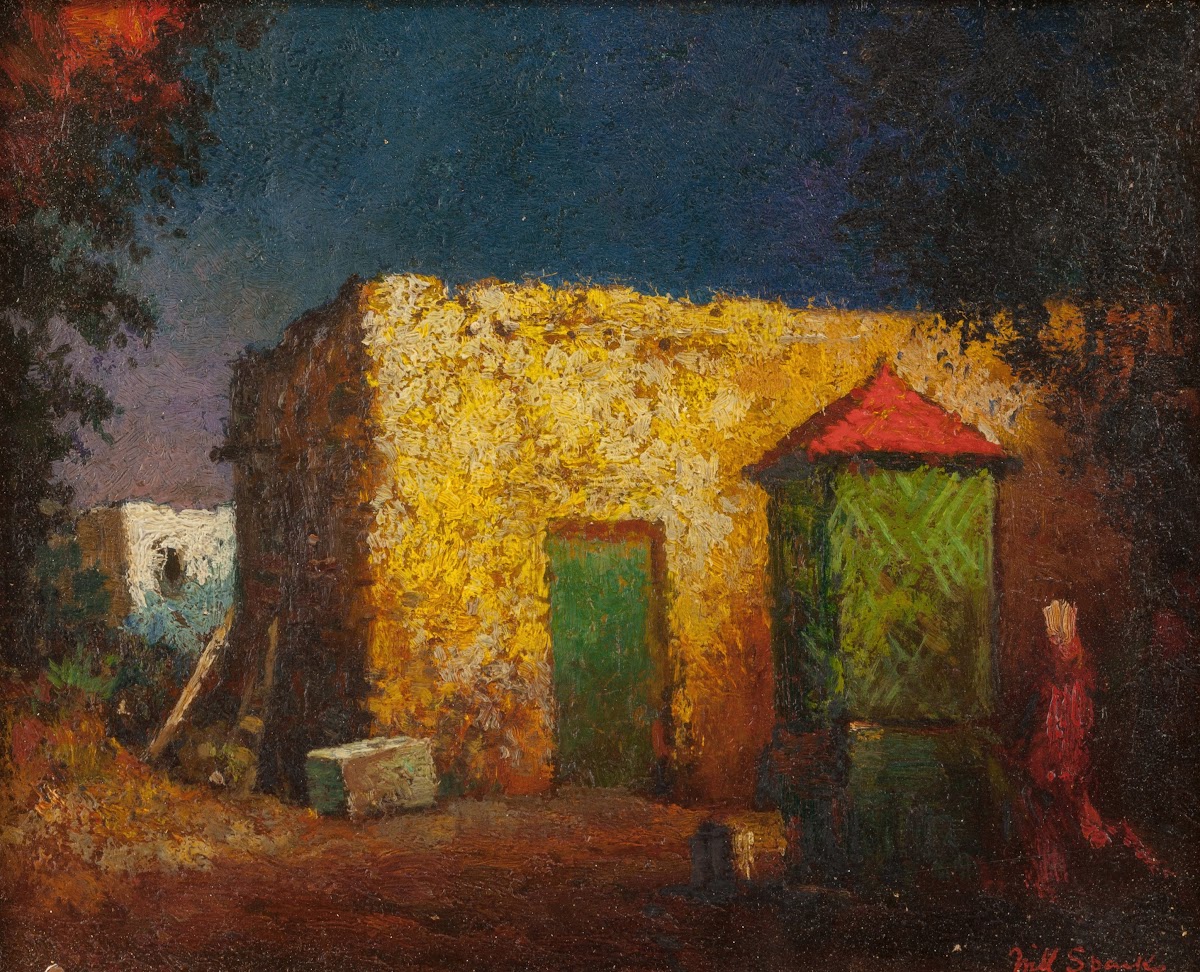 Courtyard Well New Mexico circa 1900