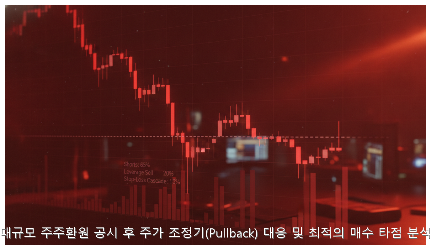 대규모 주주환원 공시 후 주가 조정기(Pullback) 대응 및 최적의 매수 타점 분석 핵심 안내 및 분석 인포그래픽 (8)