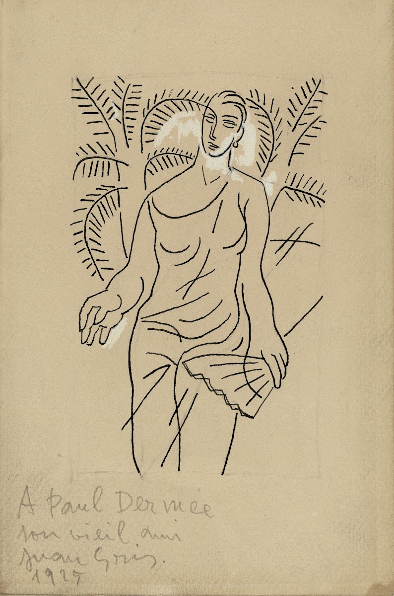 Femme à l éventail Woman with aFan 1925