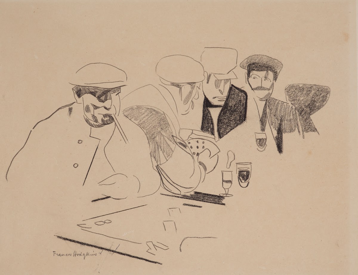 The card players circa 1922