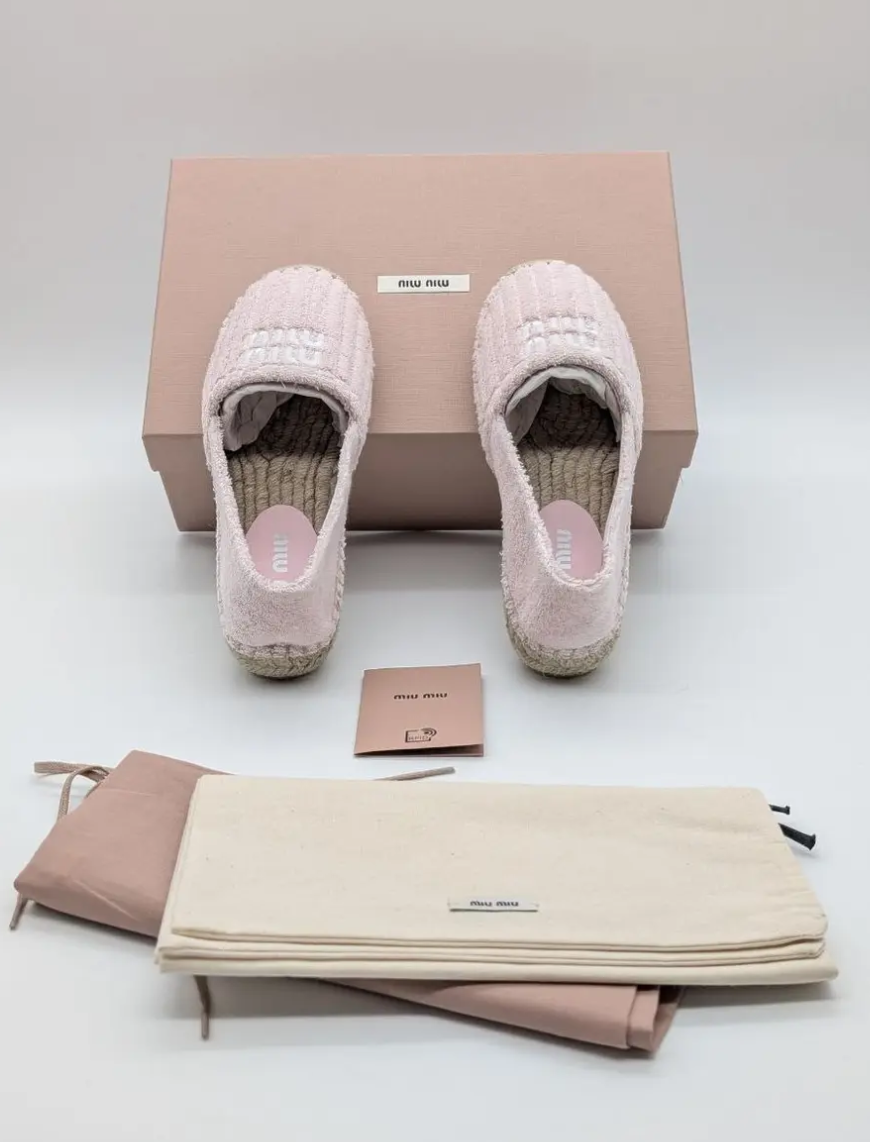 Espadrillas Miu Miu Rosa