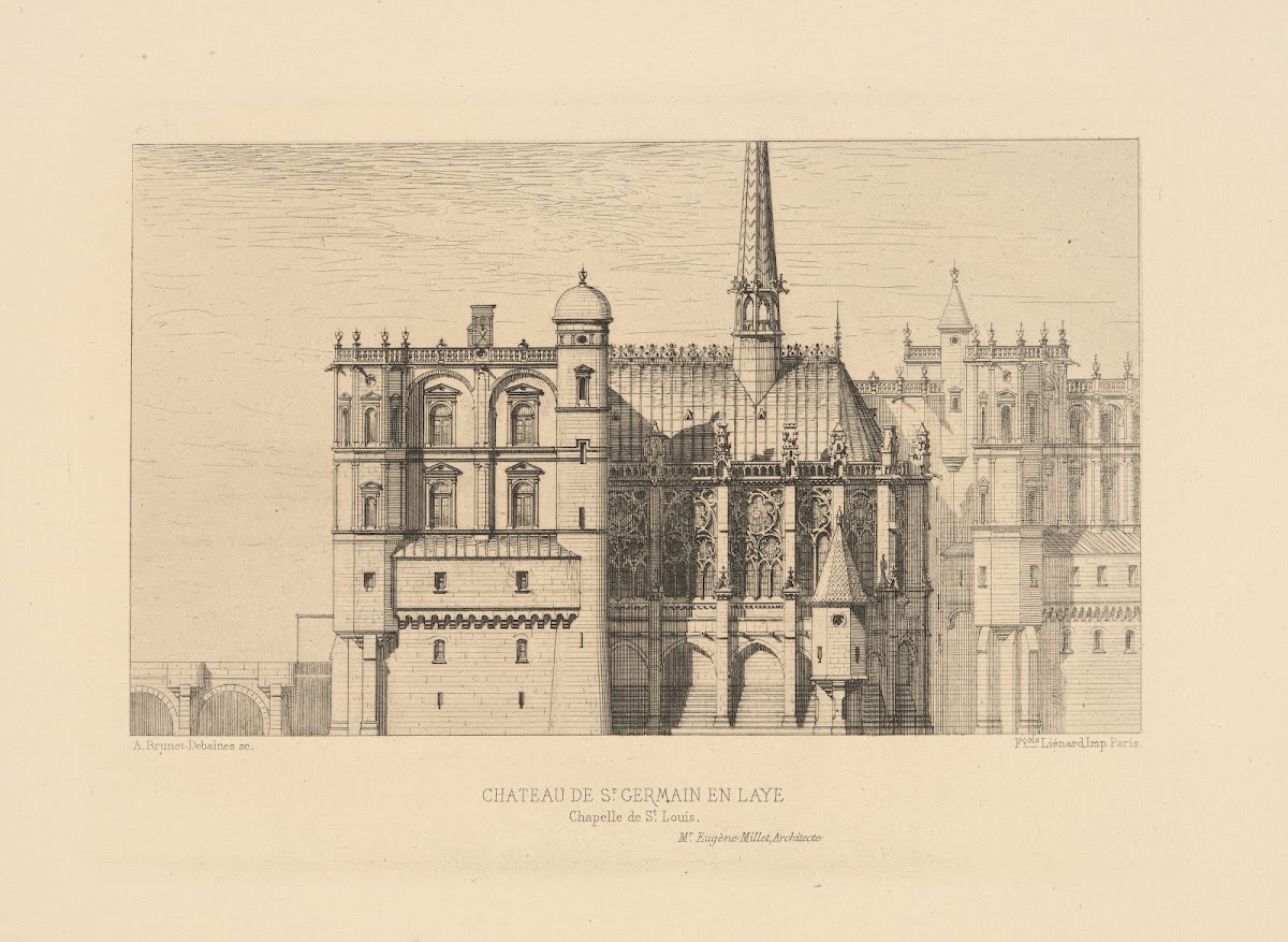 Chateau de St Germain en Laye St Louis Chapel